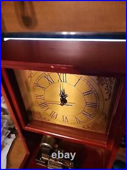 Dillard's Mr. Christmas Clock Symphonium Music Box & Musical Clock 10 Discs