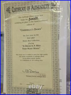 Disney Cinderella's Dance Music Box Collector Edition by Ardleigh Elliott
