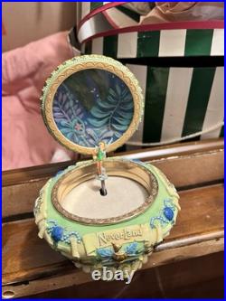 Disney Peter Pan Neverland Tinkerbell Musical trinket box Playing You Can Fly Disney Peter Pan Neverland Tinkerbell Musical trinket box Playing You Can Fly