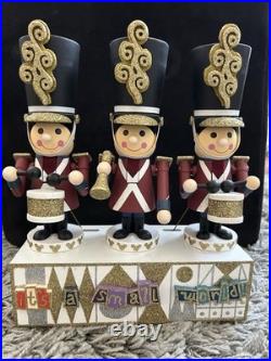 Disney Small World Soldier Music Box, Plays It's A Small World