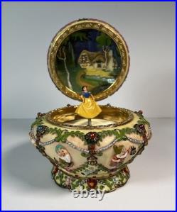 Disney Snow White & Seven Dwarfs Hinged Trinket Music Box