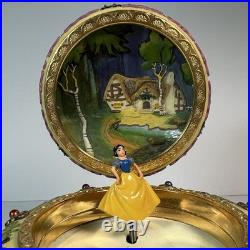 Disney Snow White & Seven Dwarfs Hinged Trinket Music Box