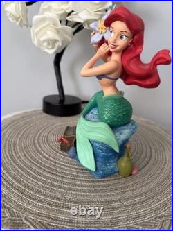 Disney World Parks Little Mermaid Ariel Wind Up Music Box Under The Sea