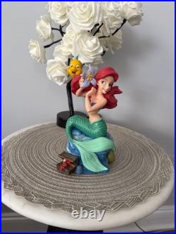 Disney World Parks Little Mermaid Ariel Wind Up Music Box Under The Sea