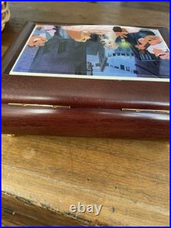 Disney musical jewelry box lady And The Tramp 1990 In Excellent Condition. Rare