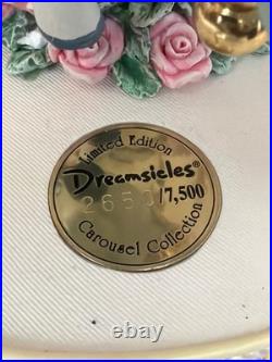 Dreamsicles Magical Merry Go Round Carousel Music Box Cherubs LE 2650/7500
