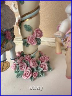 Dreamsicles Magical Merry Go Round Carousel Music Box Cherubs LE 2650/7500