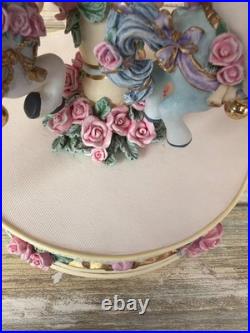 Dreamsicles Magical Merry Go Round Carousel Music Box Cherubs LE 2650/7500