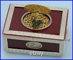 ENAMELLED SINGING BIRD BOX AND WATCH (YouTube Video)
