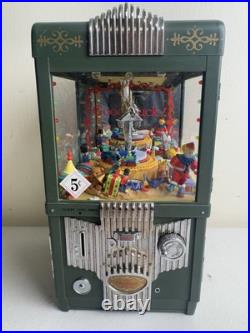 ENESCO THE GRABBER MUSIC BOX THE ENTERTAINER LIGHT MOTION CLAW MACHINE Working