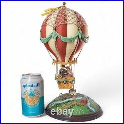 ENESCO The Balloon Ride 1986 Action Music Box Travels of Yesteryear Series