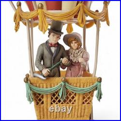 ENESCO The Balloon Ride 1986 Action Music Box Travels of Yesteryear Series