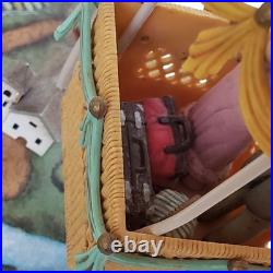 ENESCO The Balloon Ride 1986 Action Music Box Travels of Yesteryear Series