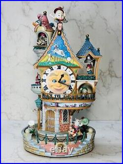 ENESCO The Enchanted Clocktower Storybook Rhymes Multi-Action Lights VIDEO RARE