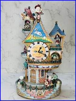 ENESCO The Enchanted Clocktower Storybook Rhymes Multi-Action Lights VIDEO RARE