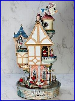 ENESCO The Enchanted Clocktower Storybook Rhymes Multi-Action Lights VIDEO RARE