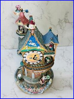 ENESCO The Enchanted Clocktower Storybook Rhymes Multi-Action Lights VIDEO RARE