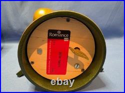 ERZGEBIRGE Ulbricht REUGE Christmas Music Box Green Angel Wood Germany Box