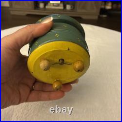 ERZGEBIRGE Wendt Kuhn THORENS Music Box Angel Orchestra Wood Germany 1940s