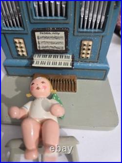 ERZGEBIRGE Wendt Kuhn THORENS Music Box Angel Organ