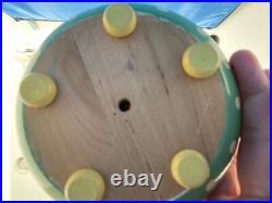 ERZGEBIRGE Wendt Kuhn THORENS Music Box Dancing Couple Carved Wood Germany vtg