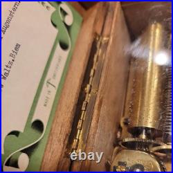 EXC Vintage Swiss Thorens Pre Reuge Music Box Merry Widow Waltz. Al 336