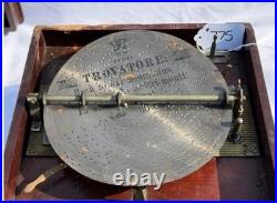 Empress 9-1/4 Disc Music Box