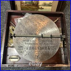 Empress 9-1/4 Disc Music Box