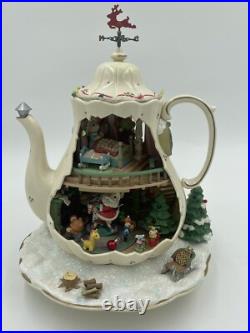 Enesco 1993 Holiday Bungalow Twas the Night Before Christmas Let It Snow Music Enesco 1993 Holiday Bungalow Twas the Night Before Christmas Let It Snow Music