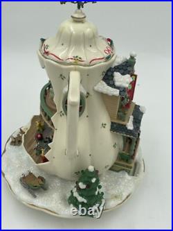 Enesco 1993 Holiday Bungalow Twas the Night Before Christmas Let It Snow Music Enesco 1993 Holiday Bungalow Twas the Night Before Christmas Let It Snow Music