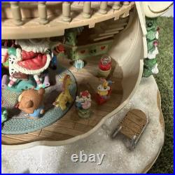 Enesco 1993 Holiday Bungalow Twas the Night Before Christmas Let It Snow Music