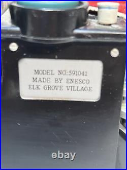 Enesco Animated Typewriter Music Box Whistle While You Work. With Plug Tested
