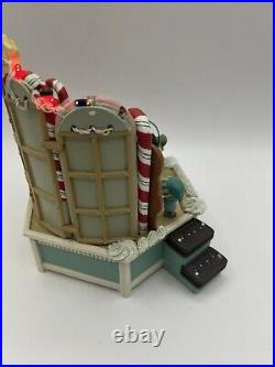 Enesco Christmas VillageJolly Old St. Nicholas Musical With Lights 1991 Vtg READ