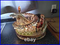 Enesco Colossal Coaster deluxe lighted action musical