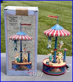 Enesco Cutest Show on Earth Multi-Action Musical Box Mint Condition Original Box