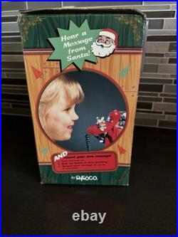 Enesco Deluxe Action Musical Call 2 Collect Santa Claus Hotline Telephone WORKS