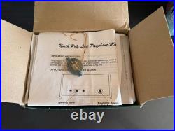 Enesco Deluxe Action Musical Call 2 Collect Santa Claus Hotline Telephone WORKS