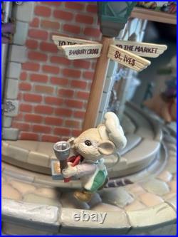 Enesco Enchanted Clocktower Vtg 1993 Animated Musical Display Works See Video