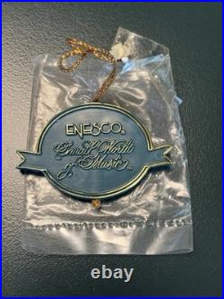 Enesco Enchanted Clocktower Vtg 1993 Animated Musical Display Works See Video