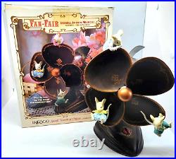 Enesco Mice Fan Fair Action In The Good Old Summertime Music Lights Motion WORKS