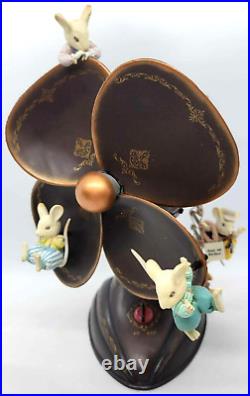 Enesco Mice Fan Fair Action In The Good Old Summertime Music Lights Motion WORKS