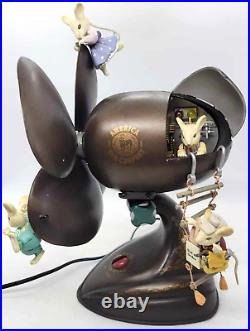 Enesco Mice Fan Fair Action In The Good Old Summertime Music Lights Motion WORKS