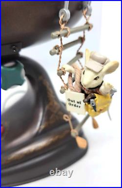 Enesco Mice Fan Fair Action In The Good Old Summertime Music Lights Motion WORKS