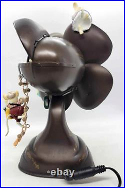 Enesco Mice Fan Fair Action In The Good Old Summertime Music Lights Motion WORKS