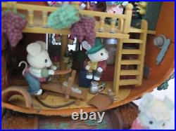 Enesco Mice Grape Expectations The Winery Animated Music Box s6