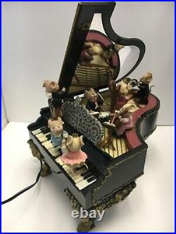 Enesco Mice-Tro Small World of Music Action Musical Box Polonaise