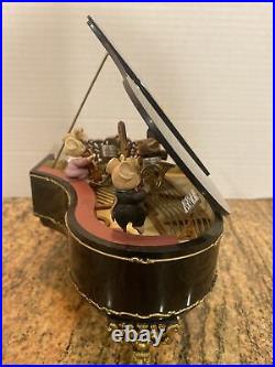 Enesco Music Mice-Tro Deluxe Action Grand Piano Music Box Plays Polonaise