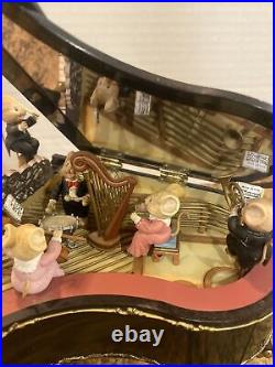 Enesco Music Mice-Tro Deluxe Action Grand Piano Music Box Plays Polonaise