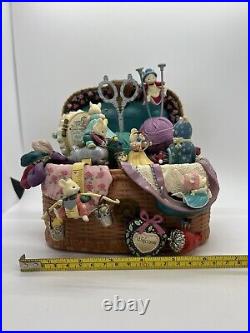 Enesco Musical Sewing Box Knittin' Pretty in Original Box Vintage 1990