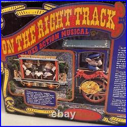 Enesco On The Right Track Locomotive Plays-Casey Jones Multi-Action Musical NIB